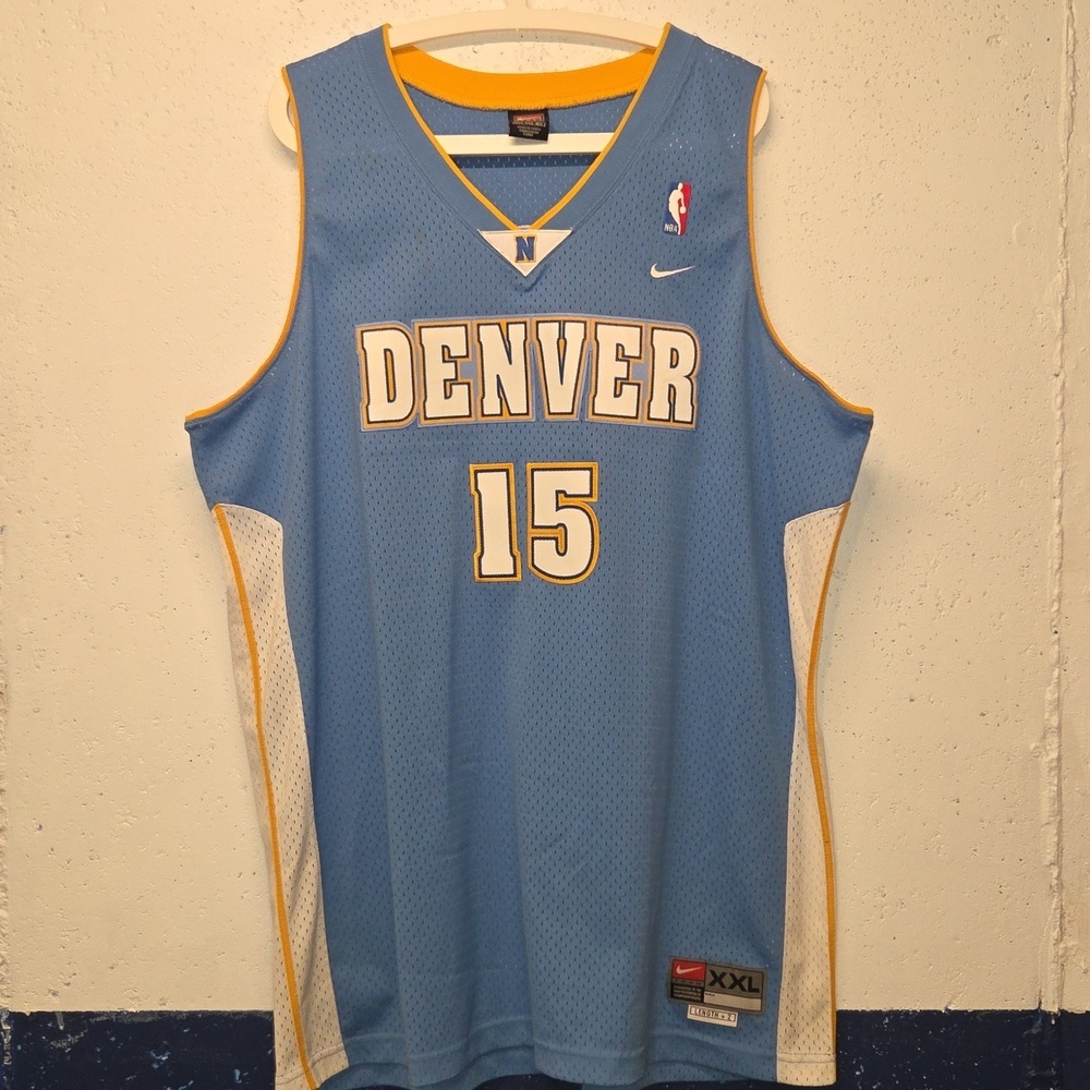 Nike Swingman - Carmelo Anthony 2003 Denver Nuggets Away Jersey (XXL)